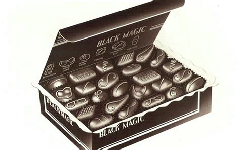 Black matic chocolates